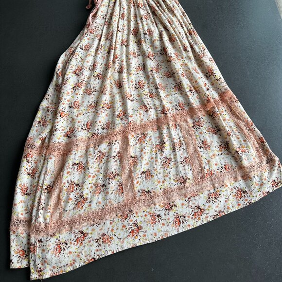 Free People Intimately Wide-Leg Cropped Floral Pants - Small - Picture 7 of 7